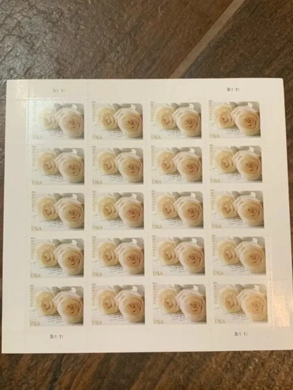 6000 Wedding Roses Forever Stamps forever wedding  500 bokks of 20  6000
